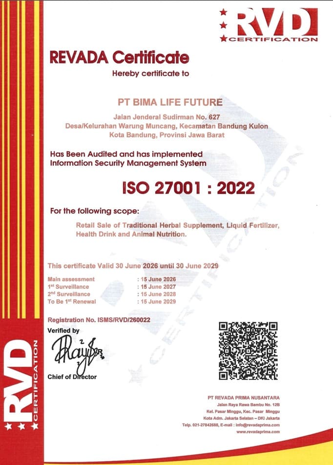 Sertifikat iso27001